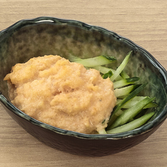 鮭明太マヨネーズ和え