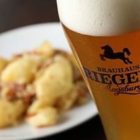 本場の美味しさ手軽に！ハウスビール『RIEGELE』で乾杯