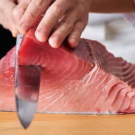 当店自慢のまぐろ◎海の恵みが生む至福の味