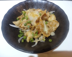 揚げ鶏皮ポン酢
