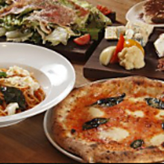 Pizza カチバルのコース写真