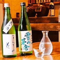 厳選した日本酒・焼酎・泡盛を・・。