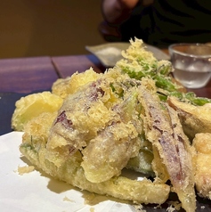 山菜の天麩羅
