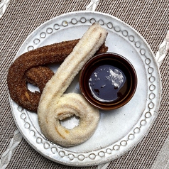 チュロス プレーンとチョコ