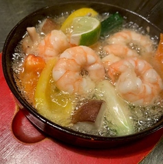 ガーリックシュリンプ ～オリーブオイルとライムの香り