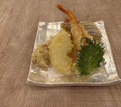 天ぷら5種盛合せ