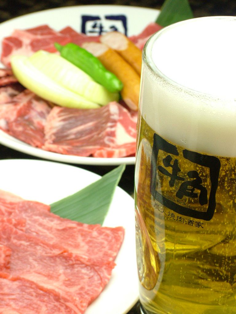 おいしいお肉とビールで乾杯！！