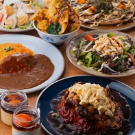 【洋食も和食も】こだわり素材のお料理メニューが多数♪