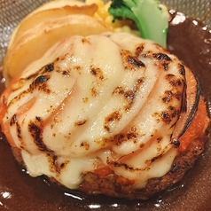 とまとチーズハンバーグ