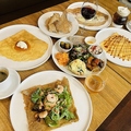 料理メニュー写真&nbsp;【ディナー限定】ウェルカムドリンク・前菜6品・ミニガレット＆クレープなど満喫コース3,500円