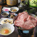 料理メニュー写真&nbsp;特選和牛　すき焼きと季節の小鉢御膳