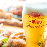 絶品料理に合うお酒も豊富なラインナップで取り揃えております◎