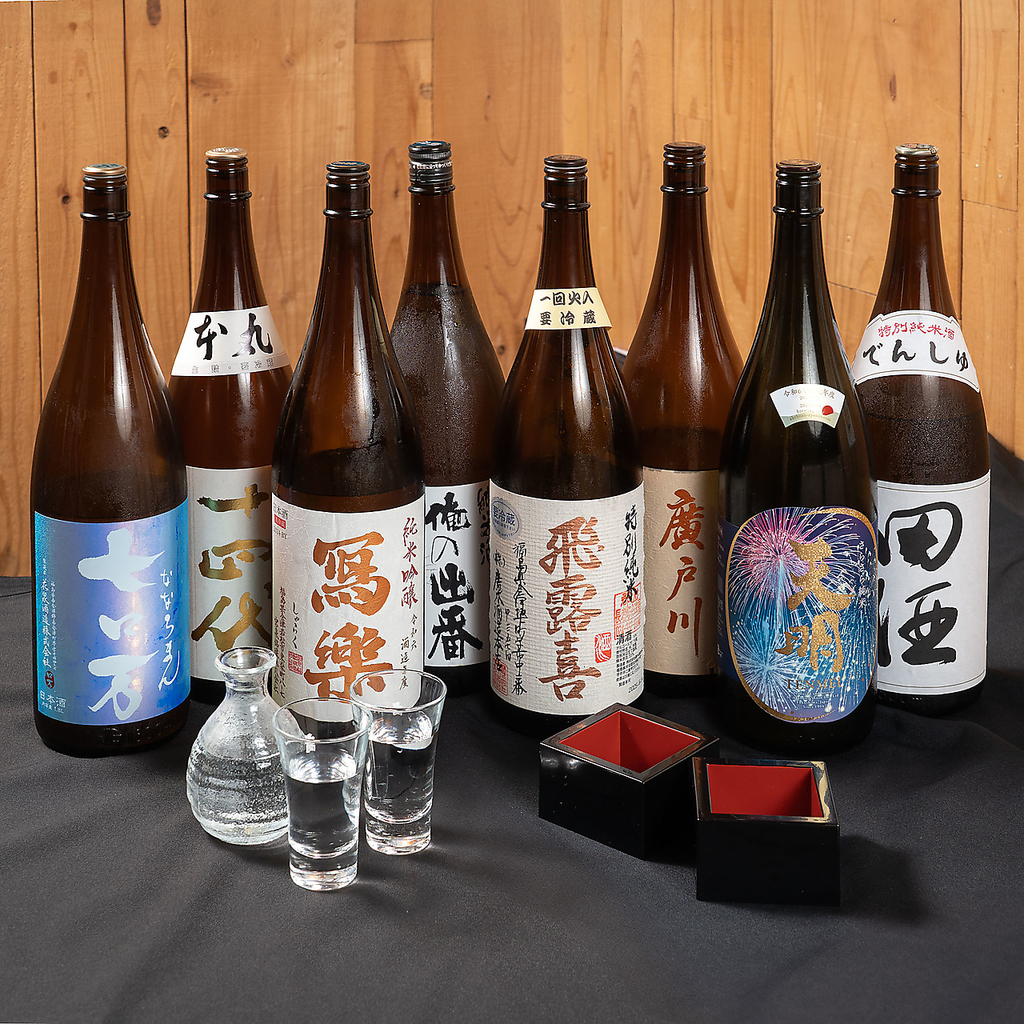 名物料理には銘酒と合わせて。