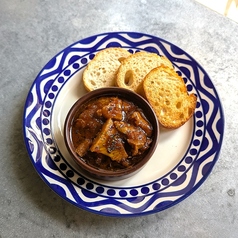 牛モツのデミ味噌煮込み