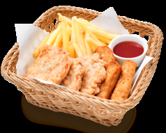 チキンバスケット[ケチャップ付き]