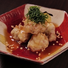 白子のみぞれあんかけ