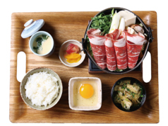 道産牛のすき焼き御膳