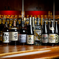 好みに合わせた様々な美酒を楽しむ贅沢な時間