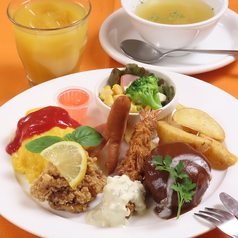 【お子様連れのご家族でも安心】 キッズプレートコース 2500円(税込)の写真