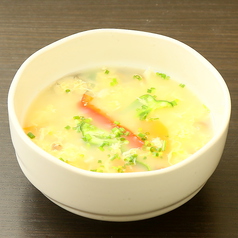 野菜スープ／玉子スープ
