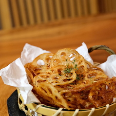 自家製れんこんチップス