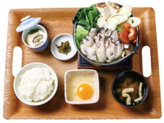 広島県産 牡蠣のすき焼き御膳