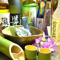 ●天ぷら串と相性抜群！こだわりの日本酒メニュー