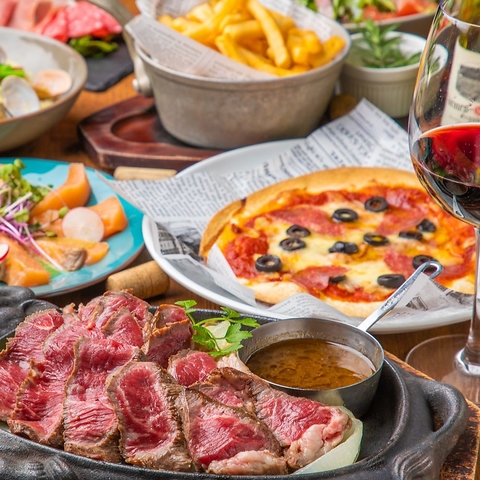 Cz[O}[ WINEHALL GLAMOUR c MEAT&WINE