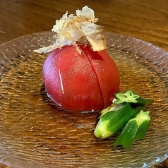 丸ごと冷やしトマトの煮浸し