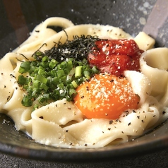 ほうとう明太カルボナーラ