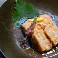 料理メニュー写真&nbsp;蓮根の海老しんじょはさみ揚げ