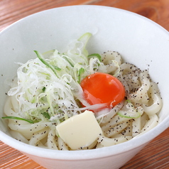 釜玉バターうどん