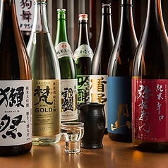 日本酒の種類も豊富