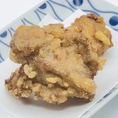ちょい盛りおつまみ。味に定評のある当店の鶏唐揚げ。濃厚に仕上げています。