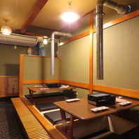 焼肉は雰囲気も大切♪雰囲気自慢の店内を楽しんで☆