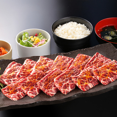 霜降り上カルビ定食　200ｇ