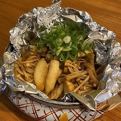 森のキノコバター醤油焼き