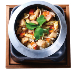 北海道産 鶏五目の釜飯御膳