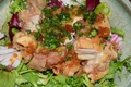 料理メニュー写真 京赤鶏唐揚げ　玉ねぎと黒七味の酢醤油