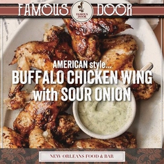 『BUFFALO CHICKEN WING with SOUR ONION／バッファロー・チキンウィング』