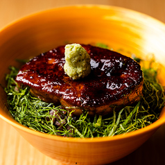 フォアグラ照り焼きご飯