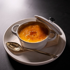 自家製クレームブリュレ