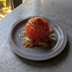 丸ごとマリネの冷やしトマト