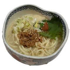 鶏味噌冷麦