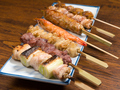 料理メニュー写真&nbsp;串焼き7種盛り