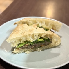 ハンバーグサンド