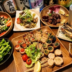 炭焼きdining頂のコース写真