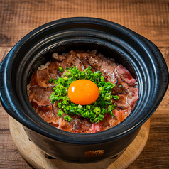 黒毛和牛の炙りすき焼き