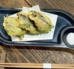 豆鯵と大和芋の香味揚げ