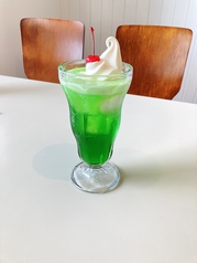 メロンクリームソーダ！